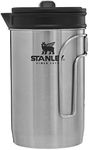 Stanley 10-02345-008 Adventure All-in-One Boil + Brew Camping French Press, 32 oz, Silver