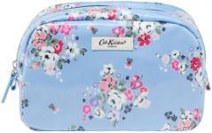 Cath Kidston Wash Bag | Large Toiletry Bag | Cosmetic Bag | Makeup Organiser | Travel Wash Bag | Two Parts Skin Care Bag | Clifton Rose Print