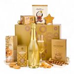 Luxury Prosecco Hamper Gift for Her – Premium Chocolate & Gourmet Food Gift Basket with 75cl Bottega Prosecco | Thornton & France