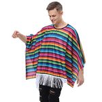 Poncho For Men Mexican