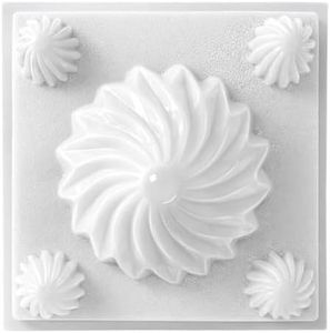 Princess Skirt Gelatin Mold – Molde Falda de Princesa para Gelatina – Plastic Jello Mold for Gelatin & Cold Desserts – Made in Mexico (2.6 Liter)