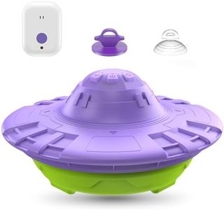 Pool Alarm with Home Receiver for Inground & Above Ground Pools, 110dB Loud Floating Pool Safety Alarms, Adjustable Sensitivity, Extra Protection for Kids & Pets, Purple+Geen