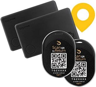 tag8 Dolphin Bluetooth Tracker Mini (2) & Card Tracker (2) - Pack 4