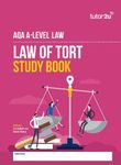 AQA A-Level LAW OF TORT Study Book: revision guide for 2025 and 2026 exams (tutor2u AQA A-Level Law)