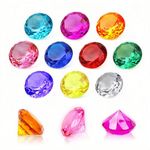 NLR [20pcs 4cm] Big Size Kids Diamond Toy, Acrylic Gem Set, Pirate Treasure Hunt Toy | Easter Egg Filler | Diving Instructor | Party Favors, Gift for Birthday/Christmas/Easter Prizes