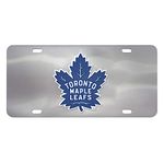 Fan Mats 27552: Toronto Maple Leafs 3D Stainless Steel License Plate