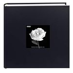 Pioneer Photo Albums 200-Pocket Sewn Leatherette Frame Cover Photo Album, 4 by 6-Inch, Navy Blue