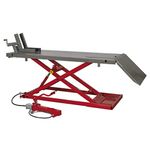 Sealey Mc680A Motorcycle Lift 680Kg Capacity Heavy-Duty Air/Hydraulic
