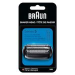 Braun Series 5 Electric Shaver Replacement Head, Easily Attach Your Shaver Head for a shave as efficient as day one, Compatible with New Generation Series 5 Shavers, 54B, Black