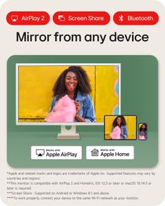 LG MyView 32" Smart Monitor – Full HD Display, Streaming Apps