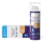 Skiennix Silicone Scar Gel Scar Cream 50g, Scar for Surgical Scars, Burns, Injury, Keloids, Stretch Marks, C-Section, Effective for Both Old and New Scars