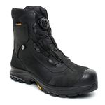 DEWALT Lakewood Men's Waterproof, BOA Fit System, Vibram Outsole, Steel Toe Safety Boot, Black, UK10 (EU44)