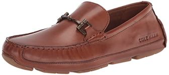 Cole Haan Men's Wyatt Bit Driver Driving Style Loafer, British Tan, 9 UK