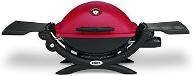 Weber Q 1200 Propane Gas Grill, Red