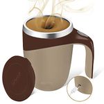 Self Stirring Mug,Rechargeable automatic magnetic Self stirring coffee mug,Rotating Home Office Travel Mixing Cup,To Stir Coffee, Chocolate, Milk, Protein,Cocoa Etc, Great For Office, School, Gym…
