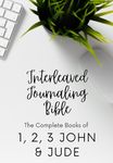 1, 2, 3 John, and Jude Interleaved Journaling Bible