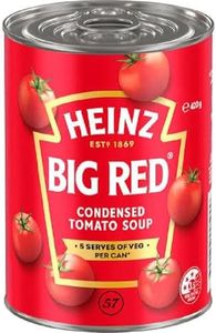 Heinz Big Red Condensed Tomato Soup Vegetarian Creamy Soup Canned Soup Tinned Soup 420g