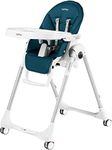 Peg Perego, Prima Pappa Follow Me High Chair, Blue (Petrol)