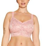 Cosabella Women's Say Never Super Curvy Sweetie Bralette, Jaipur Pink, Medium