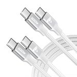 USB C to USB C Cable,100W 5A Fast Charging Cable [2M 2Pack] USBC to USBC Cable Fast USB Type C to C Charge Cable Lead for iPhone 16 15 Pro Max,MacBook Pro Air,iPad Pro Air,Samsung Galaxy S24 S23 Ultra