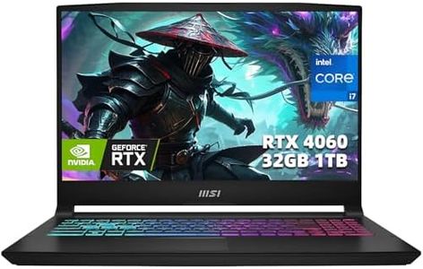 MSI Katana 17 Gaming Laptop, 17.3” FHD 144Hz Display, Intel Core i7-13620H, NVIDIA GeForce RTX 4060, 32GB DDR5 RAM, 1TB SSD, RGB Keyboard, Wi-Fi 6, Windows 11 Home, HDMI