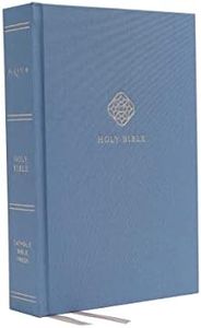 NRSV, Catholic Bible, Journal Edition, Cloth over Board, Blue, Comfort Print: Holy Bible