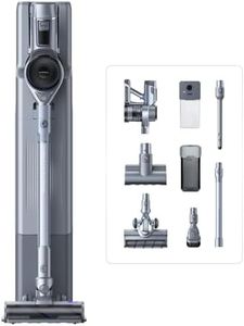 NARWAL V40 Station Aspirateur Balai sans Fil, 28000PA / 220AW, Station d'aspiration Automatique, 120 Minutes d'autonomie, Anti-emmêlement des Poils, 100 Jours sans Entretien, Brosse Multifonction