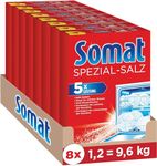 Somat Dishwasher Special Salt, 8er Pack (8 x 1.2 kg)