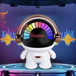 sallbris Compact Astronaut Smart Bluetooth Speaker – A Mini Subwoofer That Defies Gravity – Portable Bluetooth Speaker – Wireless Astronaut Speaker That Elevates Your Music Experience