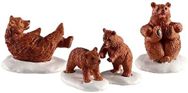 Lemax 02943 Figura de Vail Village: Bear Family Snow Day