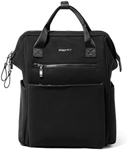 Baggallini Soho Backpack, Black Neoprene, One Size