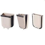 Scoovi Folding Trash Bin | Hanging Dustbin For Kitchen | Garbage Waste Recycling Bin For Home