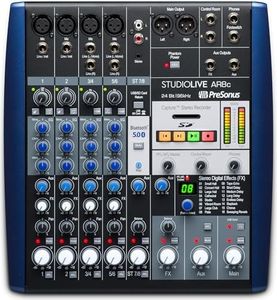 PreSonus StudioLive AR8c 8-Channel USB-C Hybrid Digital/Analog Performance Mixer, Unpowered