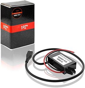 1PZ WBC-V51 DC-DC Buck Converter Voltage Regulator 8-22V to 5V 3A/15W Power Adapter With USB Cable Connector,12V to 5V Car Power Supply Volt Regulated Converters Transformer，widely used in Car device.