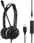 Headphone Headsets With Mic Adjustable