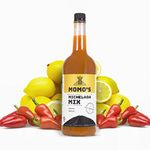 Momo's Michelada Mix - Tomato-Free, Vegan, and Gluten-Free (33.8 Fl Oz) - Experience Refreshment with MOMO'S Lemon-Based Michelada - A Central American Classic - Simply Refreshing Fiesta in a Bottle