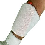 Ayrtek Cricket Hybrid Sweatband Arm Guard- White (Jumbo- 5 inch length)