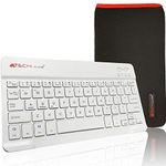 TECHGEAR Active Strike (M) Slim Line Bluetooth Wireless UK QWERTY Keyboard for iPad 10/9/8/7/6/5th Generation iPad Pro 9.7 iPad Air, Air 2, Air 3 10.5, Air 4 10.9, iPad Mini 6 5 4 (+Keyboard case)