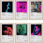 Tv Girl Signed Limited Posters Music Album Cover Posters Canvas Wall Art HD Prints Room Aesthetic Pictures Set of 4 for Music Classroom Living Room Bedroom Wall Decor Art 8x12 inch Unframed