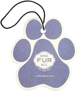 Pet House Car Air Freshener by One Fur All, Pack of 4 – Lilac Garden - Non-Toxic Auto Air Freshener, Pet Odor Eliminating Air Freshener for Car, Ideal for Small Spaces, Dye Free Dog Car Air Freshener