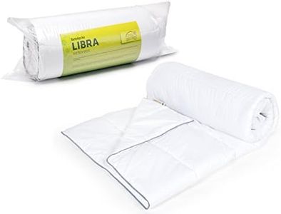 DecoKing Piumone estivo 135 x 200 cm, anallergico, per chi soffre di allergie, 100% microfibra, 800 g, Libra
