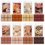 ARVIDSSON Bakery Scented Wax Melts, Autumn Soy Wax Melts Cubes for Wax Warmer, Fall Scented Wax Melts, Strong Scent Fragrance Wax Tarts - Apple Cinnamon, Pumpkin Spice, Cupcake and More