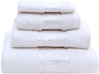 Marmaris Co. Set of 4 Luxury Super Soft Towels – Premium Viscose Derived from Bamboo & Turkish Cotton for The Ultimate Bath Experience