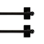 Rod Desyne Magnetic Rod (Set of 2), Alloy Steel, Black, 48-84 Inches