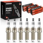 A-Premium Iridium Spark Plug Compatible with Nissan Altima 2007-2018, Murano 2009-2020, Pathfinder, Maxima, Quest, 350Z & Infiniti QX60, Q50, G25, G35, M35, M35h, Q70, JX35, FX35, EX35, Pack of 6