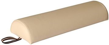 Master Massage Tables 9"" Large Half Round Semi-Round Pillow Cushion Massage Bolster 9"" x26, Beige