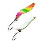 Sinderella Trout Spoon - 5 g - Trout Fishing Spoon - UL Fishing (Pink, Green, Orange, White)