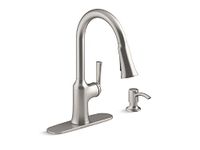 Kohler R23089-SD-VS Brynn Pull-Down Kitchen Faucet