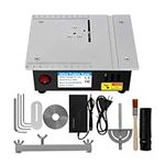 BUXTOM Mini Table Saw Electric Small Bench Saws Desktop Saw PCB Model Cutting Tool Woodworking Lathe US Plug