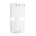 Alomejor Tent Weight Bags Canopy Tent Feet Leg Weight bag Oxford Sand Bag Weights for Pop up Canopy Tent Weighted Feet Bag Sand Bag (White)